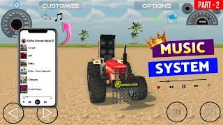 Part-2 ट्रैक्टर में गाने कैसे बजाए  Indian Vehicles Simulator 3d New Update | Indian Tractor Game 