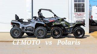 Polaris Sportsman 850 vs 2022 CFMOTO CFORCE 800 Comparison, Performance & Quality