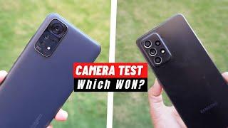 Samsung Galaxy A52 VS Xiaomi Redmi Note 11 Camera Comparison Test