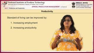 Apparel production management: production and productivity