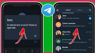 Come risolvere Si è verificato un errore interno.  Per favore riprova Telegram