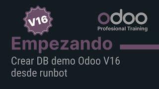 Empezando con Odoo - Crear DB demo V16 desde runbot