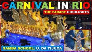 Carnival Parade in Rio 2024 - Highlights from Samba School: UNIDOS DA TIJUCA - Brazil