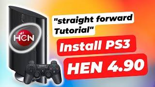 Step by step install PS3 HEN 4 90 | Full Tutorial