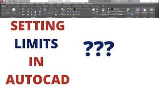 HOW TO SET LIMITS IN AUTOCAD