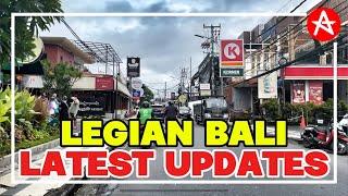 More busier Legian Bali end of December 2024