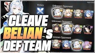 HOW TO CLEAVE DEFENSE TEAM with BELIAN?!! - Epic Seven