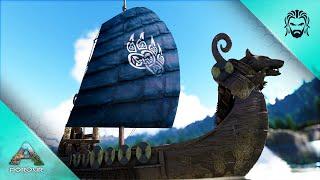 Sailing The Seas On My New Viking Ship! - ARK Fjordur [E10]