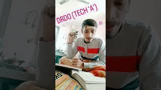 DRDO (TECH 'A') MOTIVATIONAL VIDEO||3 से 4 बैठ कर पढ़ाई करो 12 घंटे#short #viralshorts #drdo