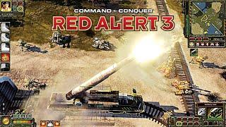 Red Alert 3 Remix MOD 037 | The latest Update - Railway GUN! | IT'S BIG! IT'S HUGE! IT'S POWERFUL!!!