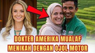 DOKTER CANTIK DARI AMERIKA MUALAF MENIKAH DENGAN OJOL MOTOR DI BALI