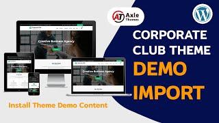 How to import demo content in WordPress Themes | Import Demo Content | Wordpress Demo Import