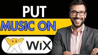 HOW TO PUT MUSIC ON WIX WEBSITE - FULL TUTORIAL