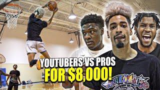 We BET $8000 We Would Beat This FULL TEAM OF PRO'S... (CRAZY ENDING)