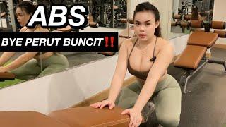 GYM VLOG #15 | ABS - Cara Mengecilkan Perut‼️