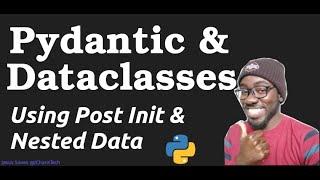 Pydantic and Dataclasses - How to use nested data