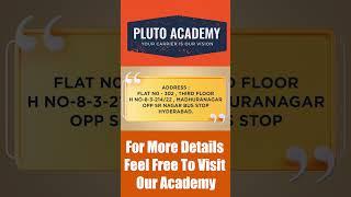 "Chart your career trajectory with Pluto Academy's specialized training and seamless placements! .