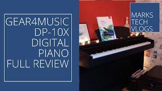 Gear4Music DP-10X Digital Piano Full Review with Demo