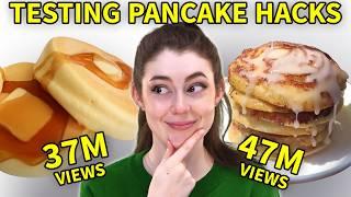 Testing 6 Viral Pancake Hacks (2 were awful)