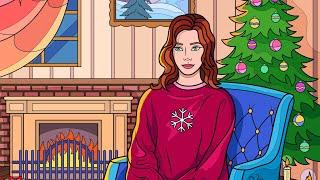 Hey Colour App Paint by Numbers Color with me Reading under the Christmas Tree #relaxing #holidays