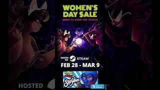 Women's Day Sale '25 on Steam! #shorts #adventuregame #gamer #gamedevblog #gaming #indiegame