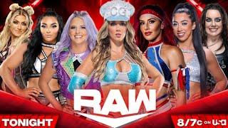 RAW || 7 WOMENS GAUNTLET MATCH || WINNER FACES BIANCA BELAIR IN ROYAL RUMBLE ||