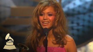 Beyonce accepting the GRAMMY for Best Contemporary R&B Album at the 46th GRAMMY Awards | GRAMMYs