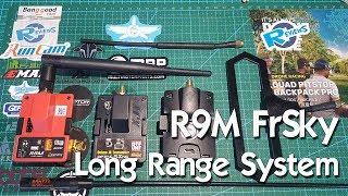 FrSky R9M 900MHz Long Range Transmitter Module With R9 Slim 900MHz Telemetry Receiver