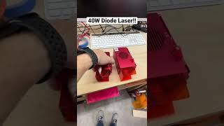 Check out the 40W diode module from @xToollaser #builddadbuild #xtool