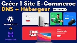 ️Créer un Site E-Commerce avec WordPress | Tutoriel Complet avec Hébergement Hostinger"