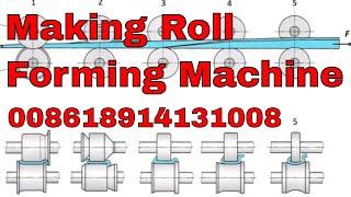 Making Roll Forming Machine : How to make roll forming machine ?!!