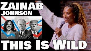 THIS IS WILD!!! - Trump vs. Biden & Kamala #standupcomedy #trump #biden #kamalaharris #funny #zainab