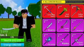 Noob to PRO avec tout les SWORD + v4 de Blox Fruits !