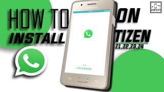 How to Install WhatsApp on Tizen Devices | Samsung Z1,Z2,Z3,Z4 Whatsapp Problem