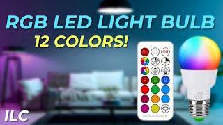 Get the Best Lighting Experience with ILC's RGB LED Bulb