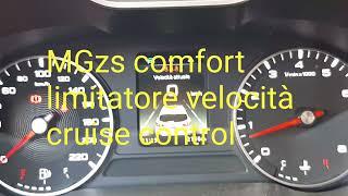 MGZS, limitatore velocità e cruise control.