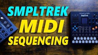 SmplTrek MIDI Sequencing is Easy!