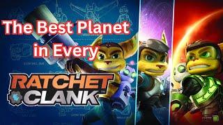 The Best Planet in every Ratchet & Clank Game