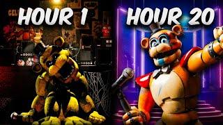 Beating EVERY FNAF GAME In 24 Hours...