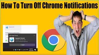 How To Remove Chrome Notifications In Windows 10/8/7? Get Rid Of Annoying Websites Notifications
