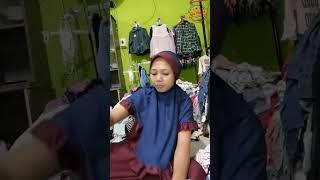 Mamah muda live jualan baju 3