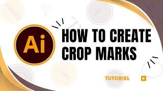 How to make crop marks in Illustrator