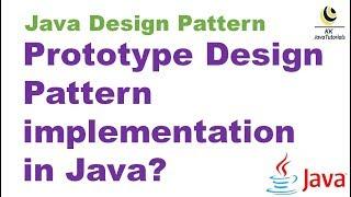 Prototype Design Pattern implementation in Java? || Prototype Design Pattern Example| Java Interview