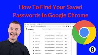 How To Find Saved Passwords In Chrome