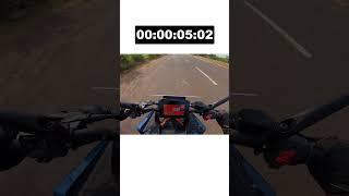 KTM 390 Duke 0-100kmph time. #ktmduke390