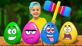 Surprise Eggs Kids Songs | Vlad & Niki | Nursery Rhymes