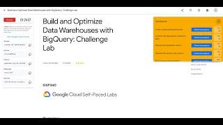 Build and Optimize Data Warehouses with BigQuery: Challenge Lab || #GCRF || #qwiklabs || #GSP340