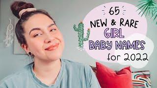 NEW RARE GIRL BABY NAMES FOR 2022 | UNIQUE & TRENDY BABY GIRL NAME LIST!