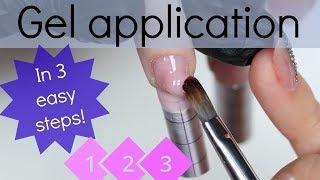 How to apply UV nail gel like a pro | Fast Application & filing tutorial