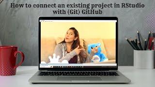 How to connect an existing project in RStudio with (Git) GitHub #rstudio #github #datascience